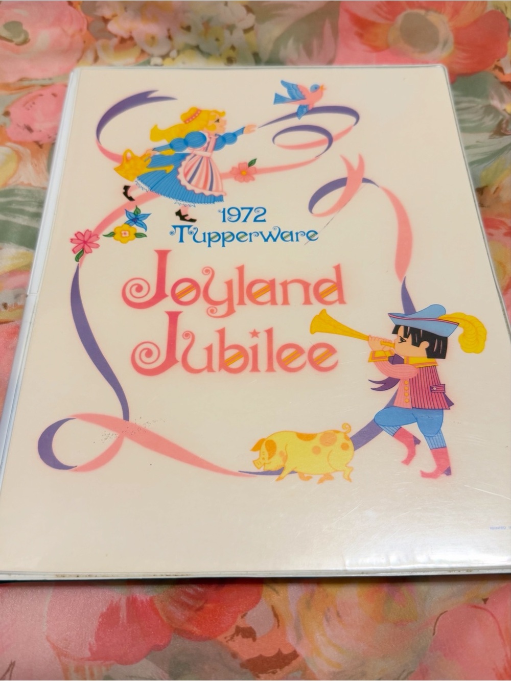 1972 Vintage Tupperware Joyland Jubilee Convention Notepad –Florida Headquarters